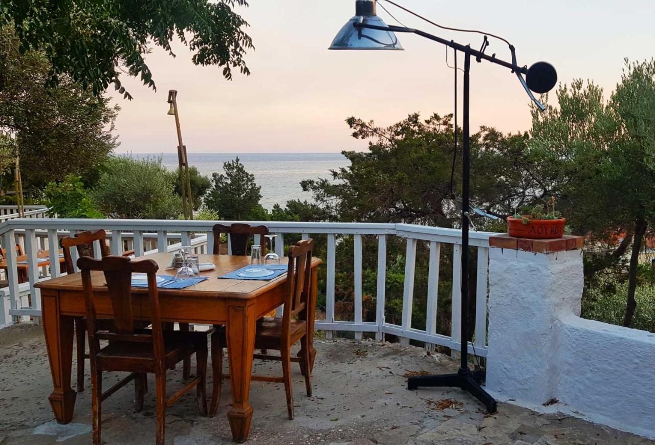 Loukoulos' Maisonette Marathokampos Luaran gambar